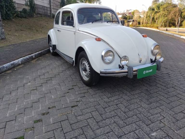 VOLKSWAGEN - FUSCA - 1976/1977 - Branca - Sob Consulta