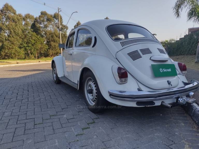 VOLKSWAGEN - FUSCA - 1976/1977 - Branca - Sob Consulta